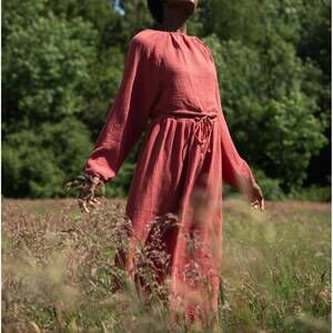 NEW BEAUMONT ORGANIC cordelia top in rose